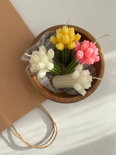 شمع دسته گل